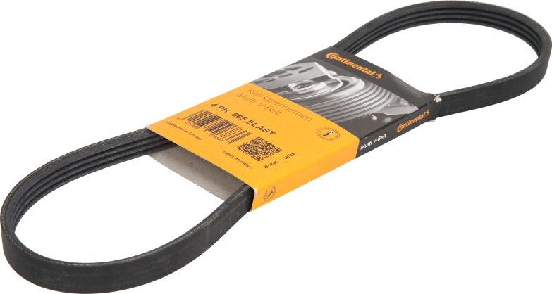 CONTINENTAL 4 PK 865 ELAST - Поликлиновой ремень abcparts.ee
