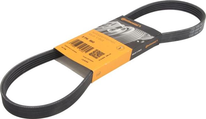 CONTINENTAL 5PK860 - Поликлиновой ремень abcparts.ee