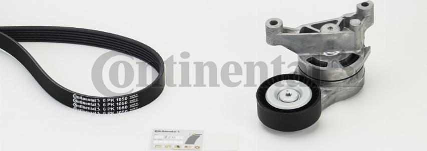 CONTINENTAL 6PK1050K2 - Поликлиновый ременный комплект abcparts.ee