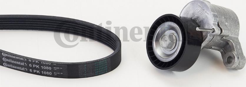 CONTINENTAL 6PK1080K4 - Поликлиновый ременный комплект abcparts.ee
