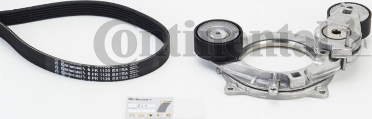 CONTINENTAL 6PK1120 EXTRA K1 - Поликлиновый ременный комплект abcparts.ee