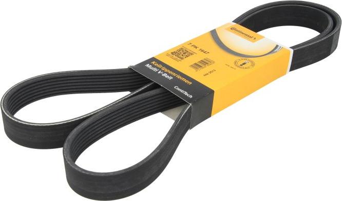 CONTINENTAL 7PK1647 - Поликлиновой ремень abcparts.ee