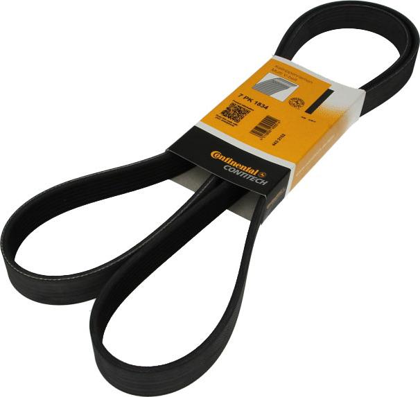 CONTINENTAL 7PK1834 - Поликлиновой ремень abcparts.ee