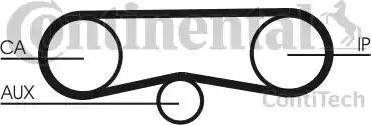 CONTINENTAL CT547 - Зубчатый ремень ГРМ abcparts.ee