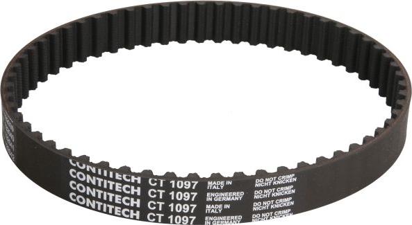 CONTINENTAL CT1097 - Зубчатый ремень ГРМ abcparts.ee