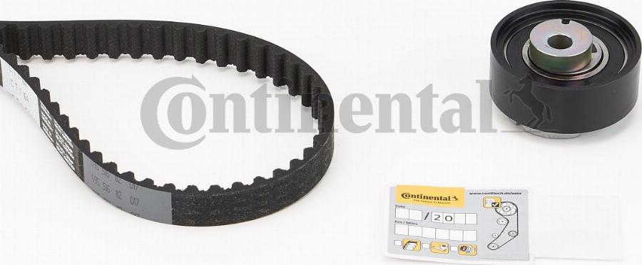 CONTINENTAL CT1164K1 - Комплект зубчатого ремня ГРМ abcparts.ee