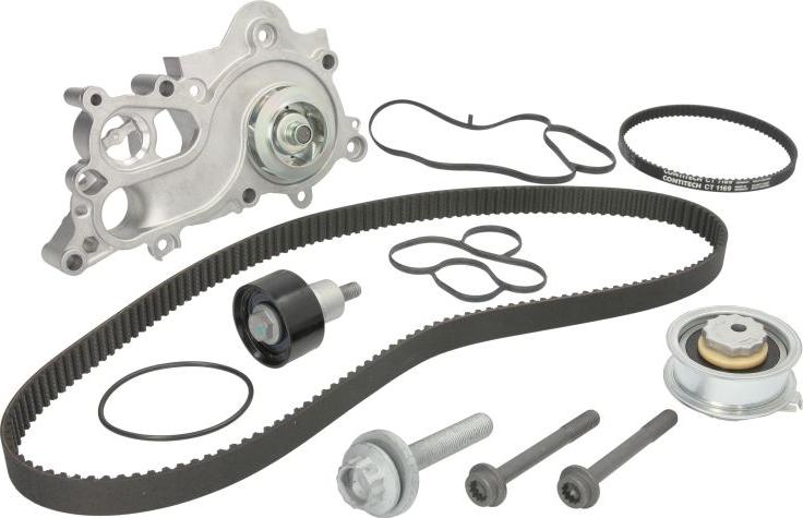 CONTINENTAL CT1167WP2PRO - Водяной насос + комплект зубчатого ремня ГРМ abcparts.ee