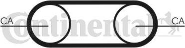 CONTINENTAL CT1112 - Зубчатый ремень ГРМ abcparts.ee