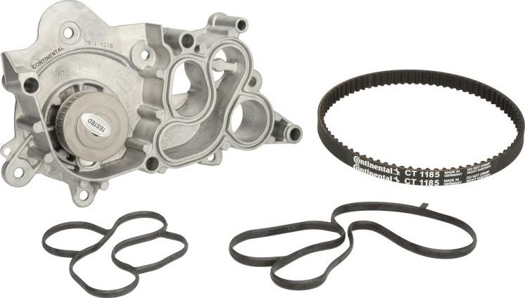 CONTINENTAL CT1185WP2 - Водяной насос + комплект зубчатого ремня ГРМ abcparts.ee