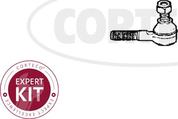 Corteco 49400399 - Наконечник рулевой тяги, шарнир abcparts.ee