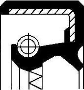 Corteco 49110807 - Уплотняющее кольцо, ступенчатая коробка передач abcparts.ee