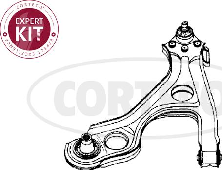Corteco 49399187 - Рычаг подвески колеса abcparts.ee