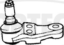 Corteco 49399771 - Шаровая опора abcparts.ee