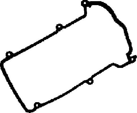 Corteco 440138P - Прокладка, крышка головки цилиндра abcparts.ee