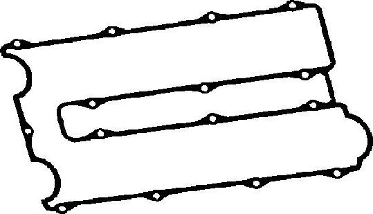 Corteco 440128P - Прокладка, крышка головки цилиндра abcparts.ee