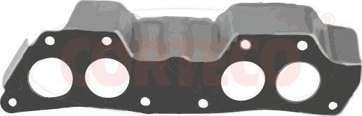 Corteco 460183P - Прокладка, выпускной коллектор abcparts.ee