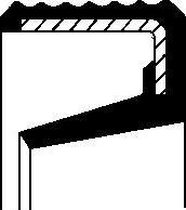 Corteco 01033608B - Сальник АКПП abcparts.ee