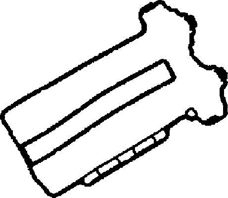 Corteco 026687P - Прокладка, крышка головки цилиндра abcparts.ee