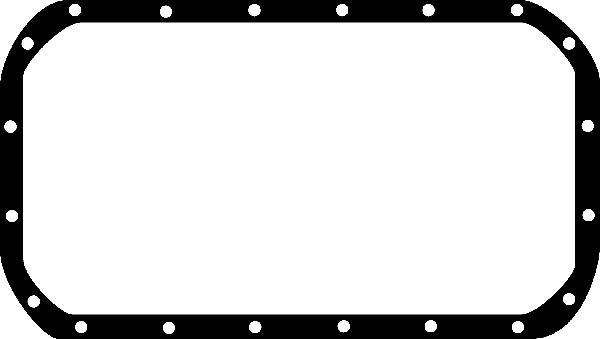 Corteco 026313P - Прокладка, масляная ванна abcparts.ee