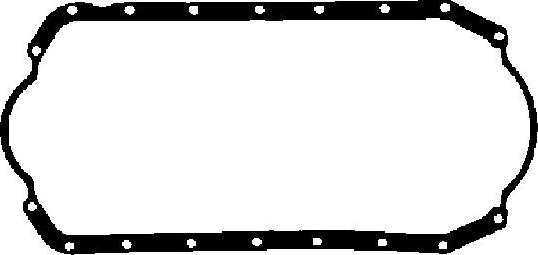 Corteco 028062P - Прокладка, масляная ванна abcparts.ee