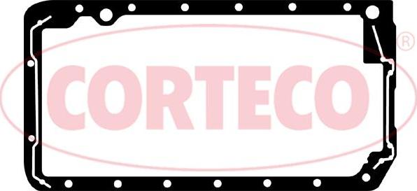 Corteco 028204P - Прокладка, масляная ванна abcparts.ee