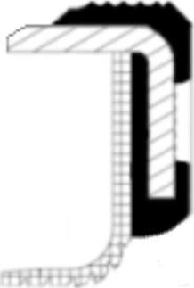 Corteco 19036653B - Уплотняющее кольцо, коленчатый вал abcparts.ee