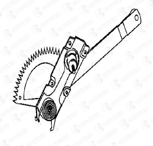 Covind 381/175 - Стеклоподъемник abcparts.ee