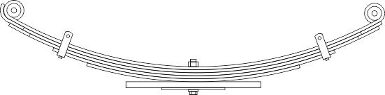 CS Germany 10.840.270.00 - Многолистовая рессора abcparts.ee