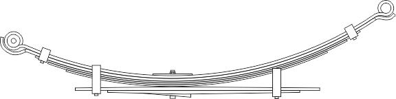 CS Germany 10.360.470.00 - Многолистовая рессора abcparts.ee