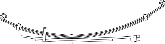 CS Germany 10.360.450.00 - Многолистовая рессора abcparts.ee