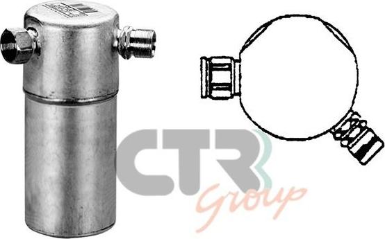 CTR 1211452 - Осушитель, кондиционер abcparts.ee