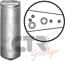 CTR 1211085 - Осушитель, кондиционер abcparts.ee