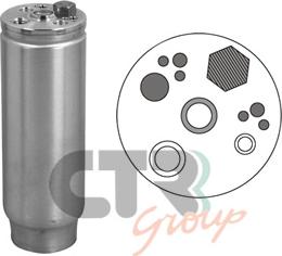 CTR 1211270 - Осушитель, кондиционер abcparts.ee