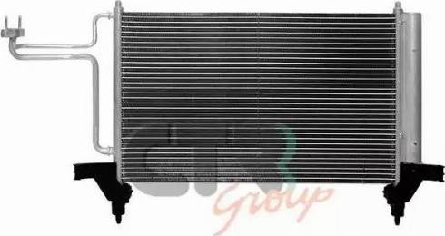 CTR 1223421 - Конденсатор кондиционера abcparts.ee