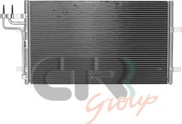 CTR 1223629 - Конденсатор кондиционера abcparts.ee