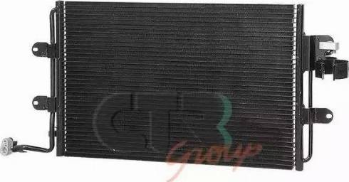 CTR 1223118 - Конденсатор кондиционера abcparts.ee