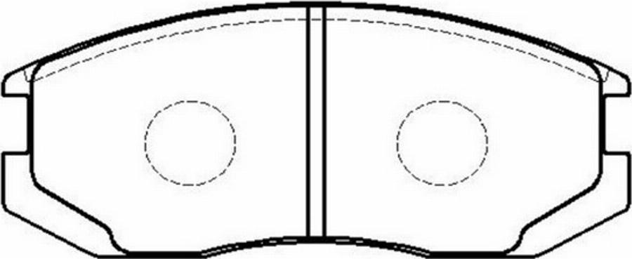 CTR CKM-49 - Тормозные колодки, дисковые, комплект abcparts.ee