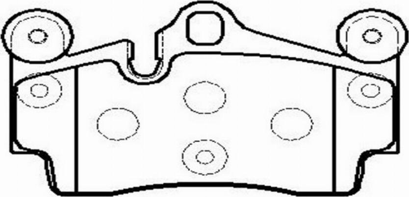 CTR CKVW-73 - Тормозные колодки, дисковые, комплект abcparts.ee