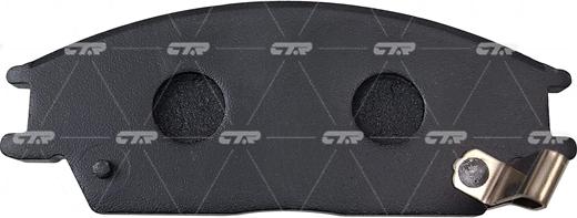 CTR GK0458 - Тормозные колодки, дисковые, комплект abcparts.ee
