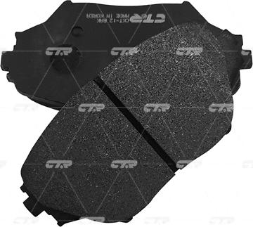 CTR GK1026 - Тормозные колодки, дисковые, комплект abcparts.ee