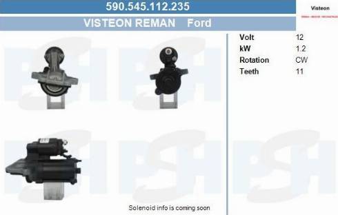 PSH 590.545.112.235 - Стартер abcparts.ee