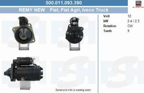 PSH 500.011.093.390 - Стартер abcparts.ee