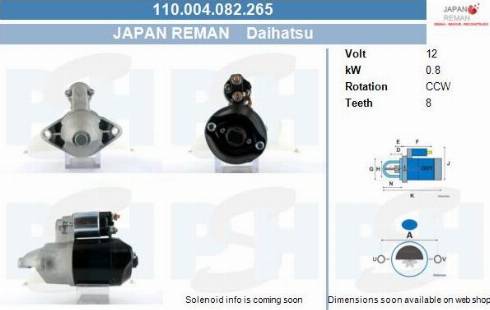 PSH 110.004.082.265 - Стартер abcparts.ee