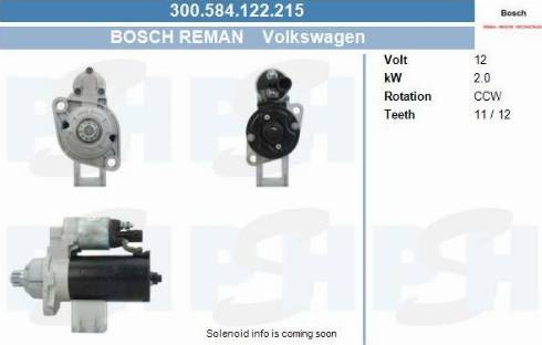 PSH 300.584.122.215 - Стартер abcparts.ee