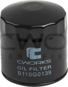 Cworks B110G0139 - Масляный фильтр abcparts.ee