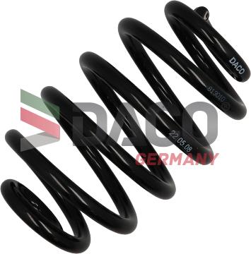 DACO Germany 813010 - Пружина ходовой части abcparts.ee