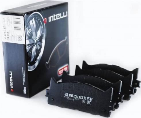 Dafmi D115E - Тормозные колодки, дисковые, комплект abcparts.ee