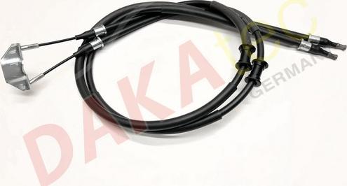 DAKAtec 600050 - Тросик, cтояночный тормоз abcparts.ee