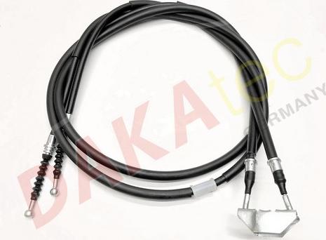 DAKAtec 600062 - Тросик, cтояночный тормоз abcparts.ee