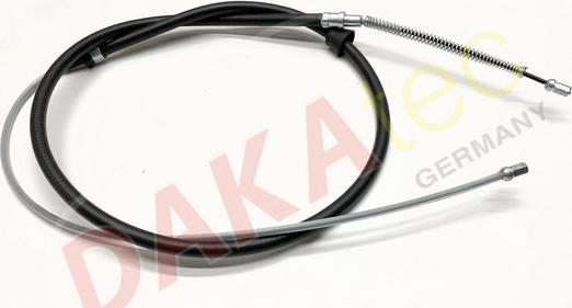 DAKAtec 600038 - Тросик, cтояночный тормоз abcparts.ee